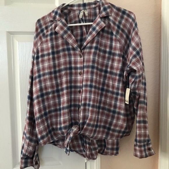 Mudd Tops - Plaid Top
